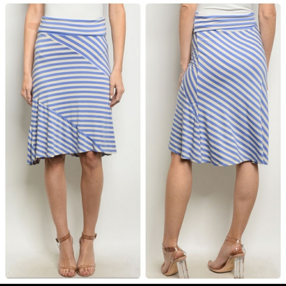 Striped skirt